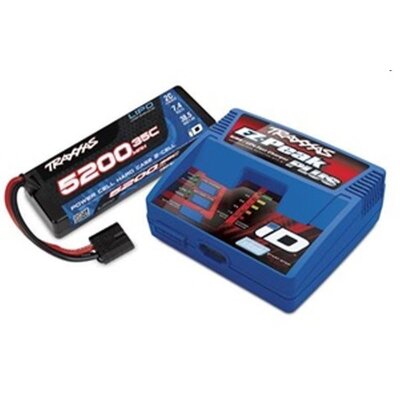 EZ-Peak Plus Schnell-Lader 4A & LiPo 5200mAh 2S 35C Set