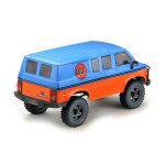 1:18 Green Power Elektro Modellauto RC Mini Crawler "CR18P EVO Rock Van V2" blau/orange 4WD RTR