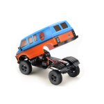 1:18 Green Power Elektro Modellauto RC Mini Crawler "CR18P EVO Rock Van V2" blau/orange 4WD RTR