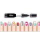 Creative Nails Lackstift 2er Schwarz + Weiss