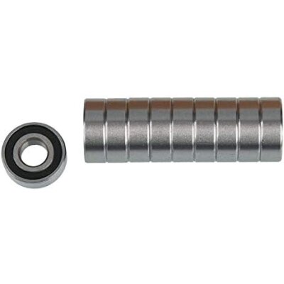 Kugellager 5x12x4 mm mit Gummidichtung (10)