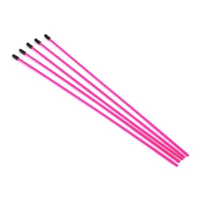 Antennenrohr mit Kappe neonpink (5)