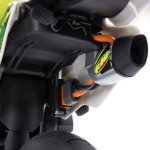 Losi Promoto-SM 1/4 Super Moto Motorcycle, FXR, White: RTR with Battery and Charger