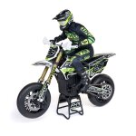 Losi Promoto-SM 1/4 FXR Supermoto Motorcycle RTR Basic,...