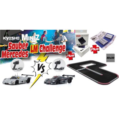 Kyosho Grand Prix Circuit 50 Mini-Z Mercedes Sauber LM ReadySet