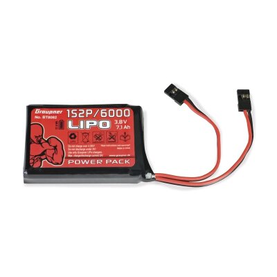 Graupner Senderakku LiPo 1S2P/6000 TX