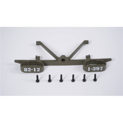 Willys MB Scaler 1:12 - Stossstange hinten