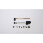 Willys MB Scaler 1:12 - Axt und Schaufel Set