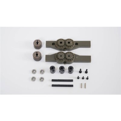 Willys MB Scaler 1:12 - Verteilergetriebe montiert