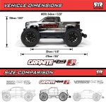 1/10 GRANITE 223S DSC 4X4 RTR Brushless Monster Truck Gun Metal