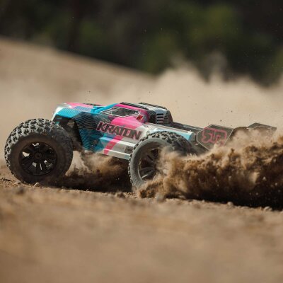 1/8 KRATON 6S 4X4 RTR Brushless Speed Truck Blue/Pink