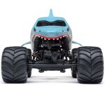 1/18 Mini LMT Megalodon 2S 4X4 RTR Brushed Monster Truck (Battery & Charger Included) Blue