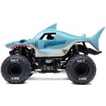 1/18 Mini LMT Megalodon 2S 4X4 RTR Brushed Monster Truck (Battery & Charger Included) Blue