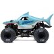1/18 Mini LMT Megalodon 2S 4X4 RTR Brushed Monster Truck (Battery & Charger Included) Blue