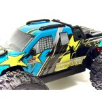 1:16 BL/3S Monster Truck MINI AMT Fluo-Blue RTR
