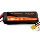 LiPo Akku 4S 14,8V 2600 mAh 30C (XT60) PowerPack