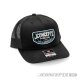 2025 Cap Round Bill mit Mesh schwarz