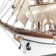 Gorch Fock Standmodellbausatz 1:95