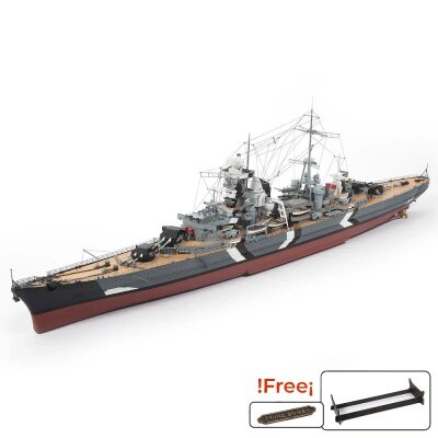 Prinz Eugen Schlachtschiff Standmodellbausatz 1:200