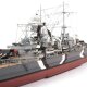 Prinz Eugen Schlachtschiff Standmodellbausatz 1:200