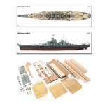 USS Missouri Standmodellbausatz 1:200