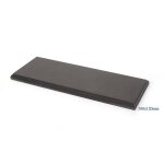 Grundplatte Schwarz mit Modellhalter 380x120 mm