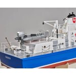 Polizeiboot W3 Baukasten 1:25 mit Beschlagsatz