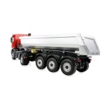 Mercedes-Benz Arocs Sattelzug mit Kippauflieger 4x4 1:14 RTR rot