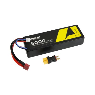 LiPo Akku 2S 7,4V 5000mAh 50C T-Plug