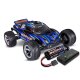 TRAXXAS Rustler 1/10 2WD Stadium-Truck blau RTR nP825 BL-2S Brushless, HD mit 2827X Akku + 2920 Lader