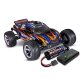 TRAXXAS Rustler 1/10 2WD Stadium-Truck orange RTR nP825 BL-2S Brushless, HD mit 2827X Akku + 2920 Lader