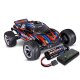 TRAXXAS Rustler 1/10 2WD Stadium-Truck rot RTR nP825 BL-2S Brushless, HD mit 2827X Akku + 2920 Lader