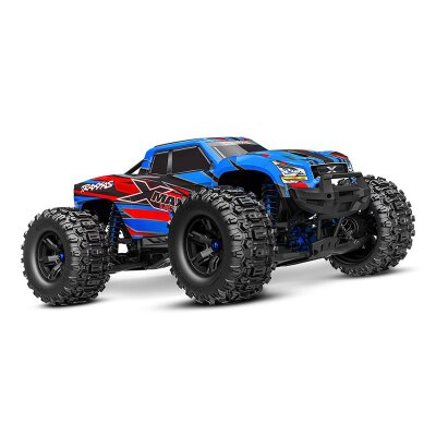 TRAXXAS X-Maxx ULTIMATE 4x4 VXL blauX 1/7 Monster-Truck Brushless, ohne Akku und Ladegerät
