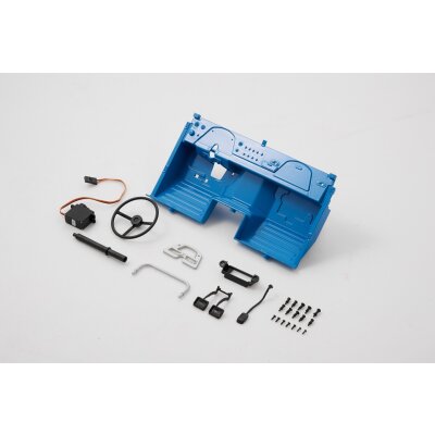 FMS Toyota FJ40 - Lenkrad und Instrumententafelsatz blau