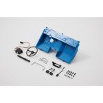 FMS Toyota FJ40 - Lenkrad und Instrumententafelsatz blau
