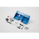 FMS Toyota FJ40 - Lenkrad und Instrumententafelsatz blau