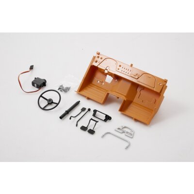 FMS Toyota FJ40 - Lenkrad und Instrumententafelsatz gelb