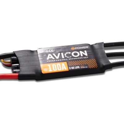 D-Power AVICON 100A S-BEC Brushless Regler