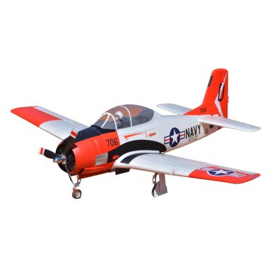 FMS T-28D Trojan V4 rot - 142cm
