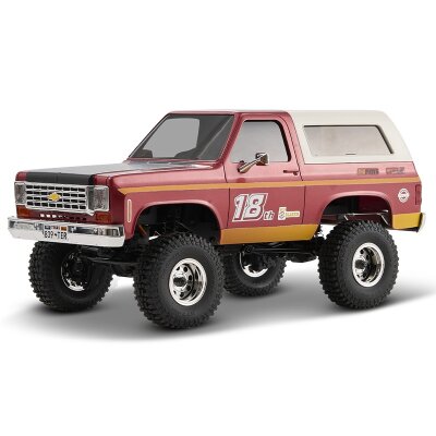 FMS FCX24 Chevrolet K5 Blazer PRO 1:24 rot - RTR 2.4 GHz