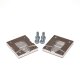 IsoForm Alu - MPX Stecker 6polig