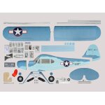 Phoenix Navy Piper J3 Cub GP/EP ARF -  230cm