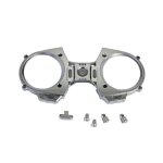 Graupner mz-12 Frontplatte + Steuerknüppel Silberoptik