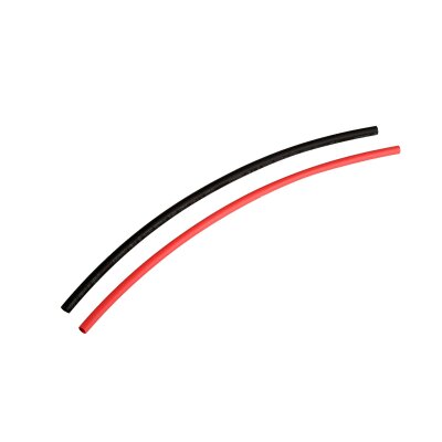 Schrumpfschlauch Ø 3,0 mm je 50 cm rot/schwarz