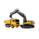 2-in-1 Set Kettenbagger & Muldenkipper 1:18 RTR