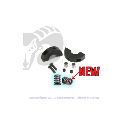 2-speed clutch shoes with rollers/springs