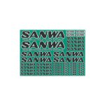 Aufkleber SANWA-schwarz *JPN-2025