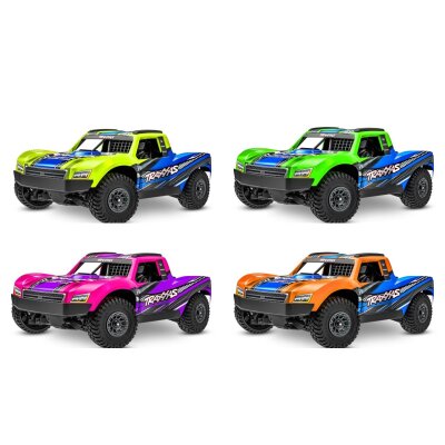 TRAXXAS MINI-Slash BL-2S 4x4 1/16 Short Course RTR Brushless, HD-Teile, mit 2S Lipo/Lader