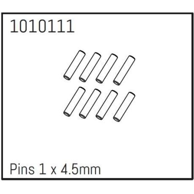 Pins 1 x 4.5mm - PRO Crawler 1:18 (8)