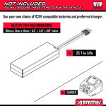 1/10 GRANITE MEGA 665 4X4 RTR Brushed Monster Truck Blue